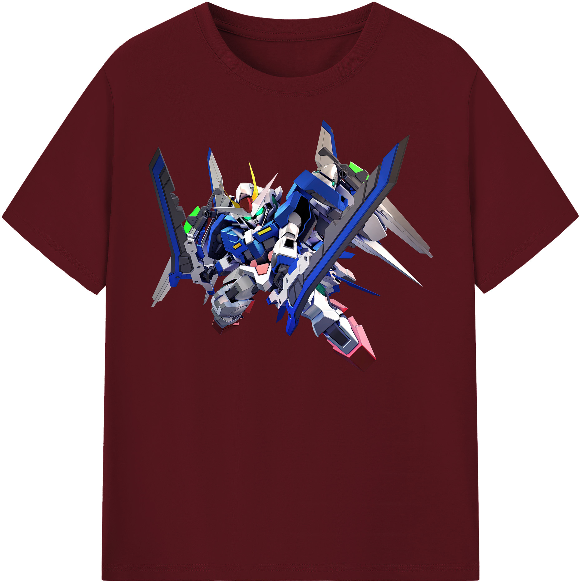 （画像用） 機動戦士ガンダム Mobile Suit Gundam 綿100％半袖Tシャツ（フロントプリント）